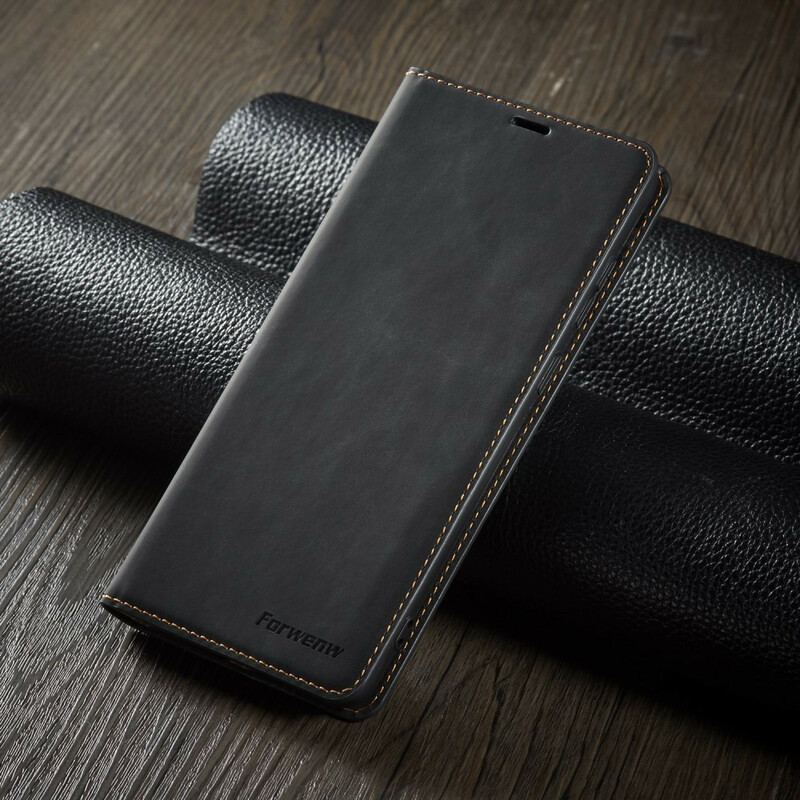 Cover Xiaomi Redmi Note 9S / 9 Pro Flip Cover Forwenw Lædereffekt