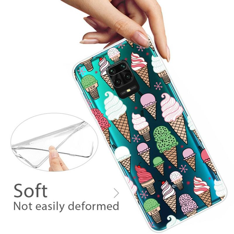 Cover Xiaomi Redmi Note 9S / 9 Pro Flødeis