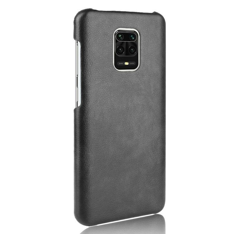 Cover Xiaomi Redmi Note 9S / 9 Pro Litchi Læder Effekt