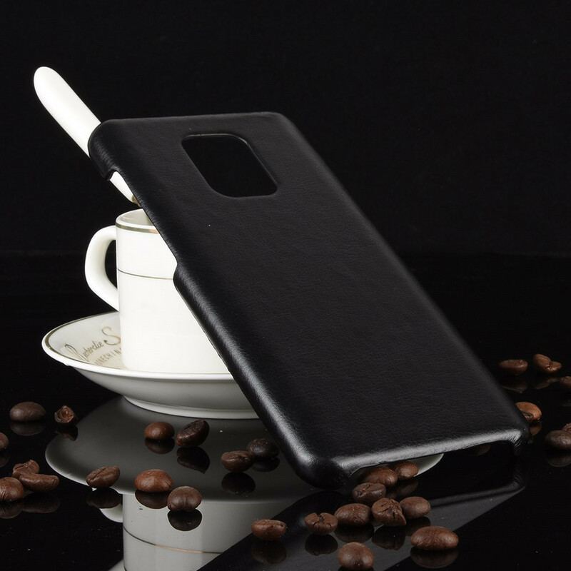 Cover Xiaomi Redmi Note 9S / 9 Pro Litchi Læder Effekt