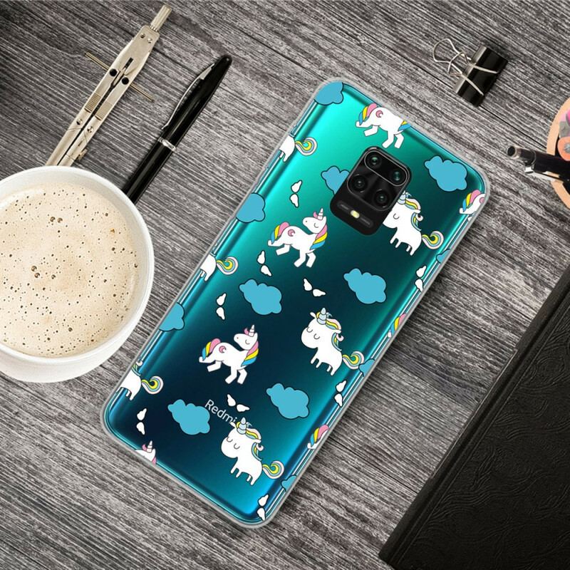 Cover Xiaomi Redmi Note 9S / 9 Pro Små Enhjørninger