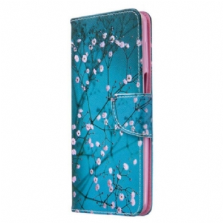 Flip Cover Xiaomi Redmi Note 9S / 9 Pro Blomstrende Træ
