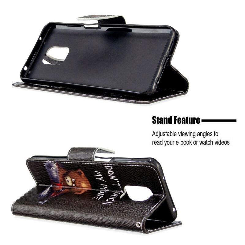 Flip Cover Xiaomi Redmi Note 9S / 9 Pro Farlig Bjørn