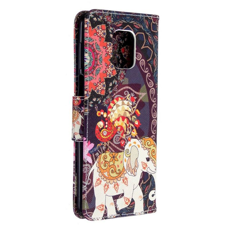Flip Cover Xiaomi Redmi Note 9S / 9 Pro Indiske Elefanter