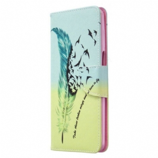 Flip Cover Xiaomi Redmi Note 9S / 9 Pro Lære At Flyve
