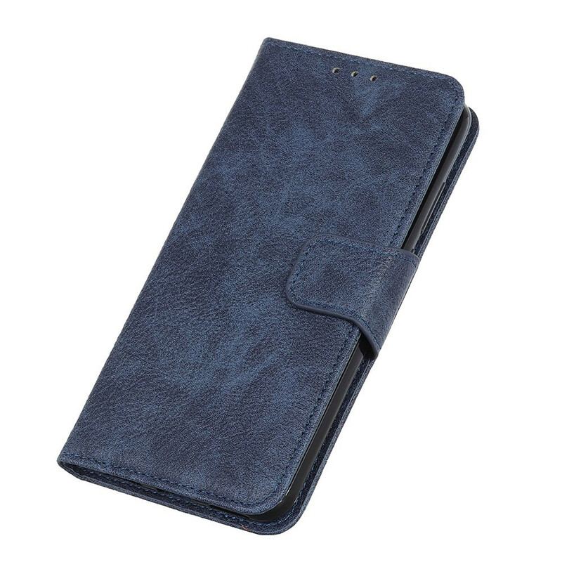 Flip Cover Xiaomi Redmi Note 9S / 9 Pro Litchi Ultra Imiteret Læder