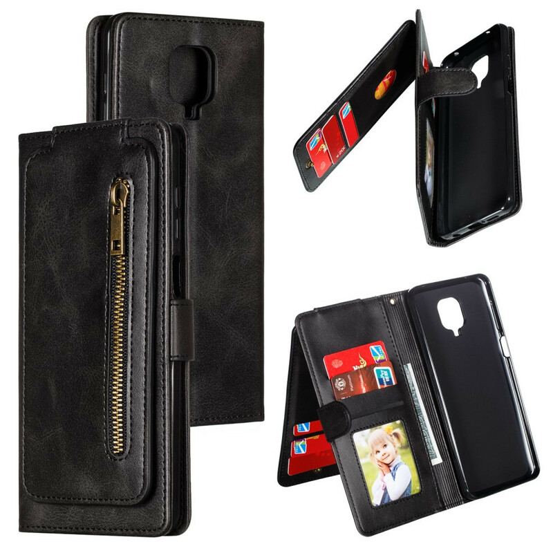 Flip Cover Xiaomi Redmi Note 9S / 9 Pro Med Snor Lanyard-forestillinger