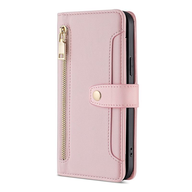 Flip Cover Honor Magic 5 Lite Punge Etui Pung Med Snor Og Skulderrem