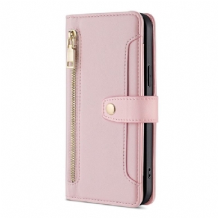 Flip Cover Honor Magic 5 Lite Punge Etui Pung Med Snor Og Skulderrem