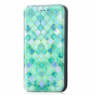 Cover Samsung Galaxy A14 / A14 5G Flip Cover Caseneo Rfid Design