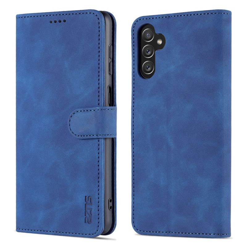 Flip Cover Samsung Galaxy A14 / A14 5G Klassisk Lædereffekt Azns