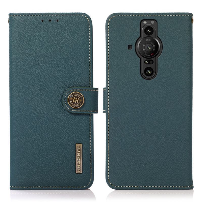 Flip Cover Sony Xperia Pro-I Khazneh Læder