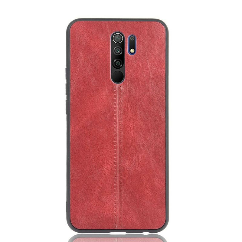 Cover Xiaomi Redmi 9 Couture Lædereffekt