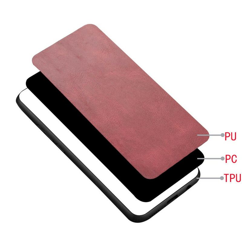 Cover Xiaomi Redmi 9 Couture Lædereffekt