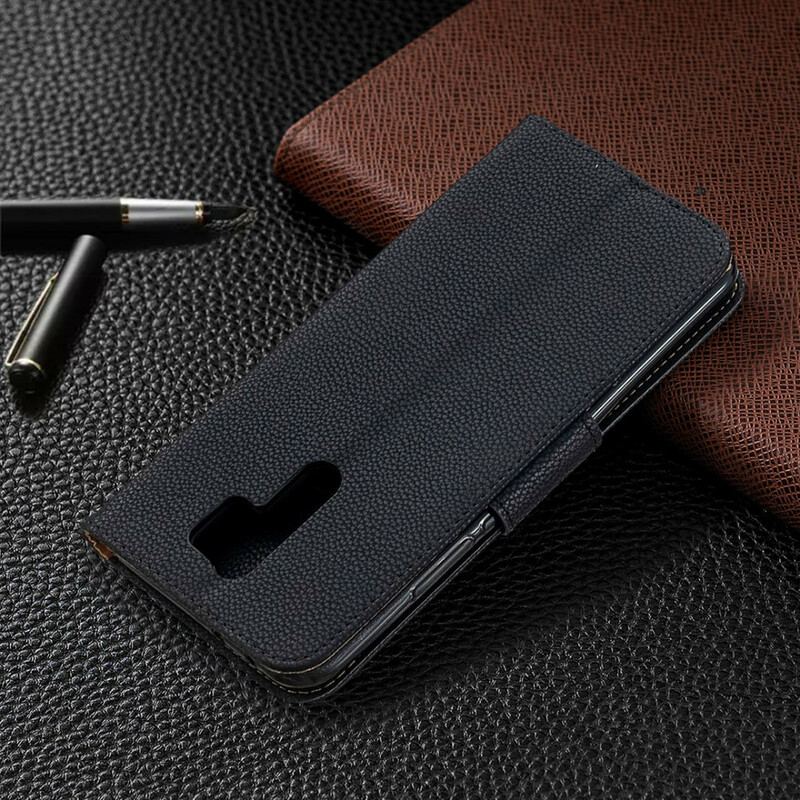 Flip Cover Xiaomi Redmi 9 Læder Cover Litchi Rabat Oblique
