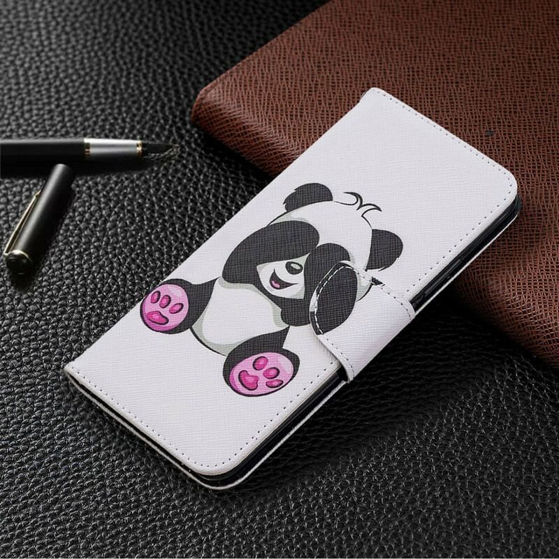 Flip Cover Xiaomi Redmi 9 Panda Sjov