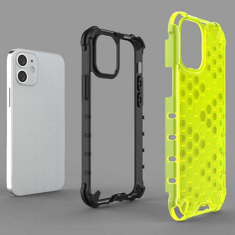 Cover iPhone 12 Mini Honeycomb Stil