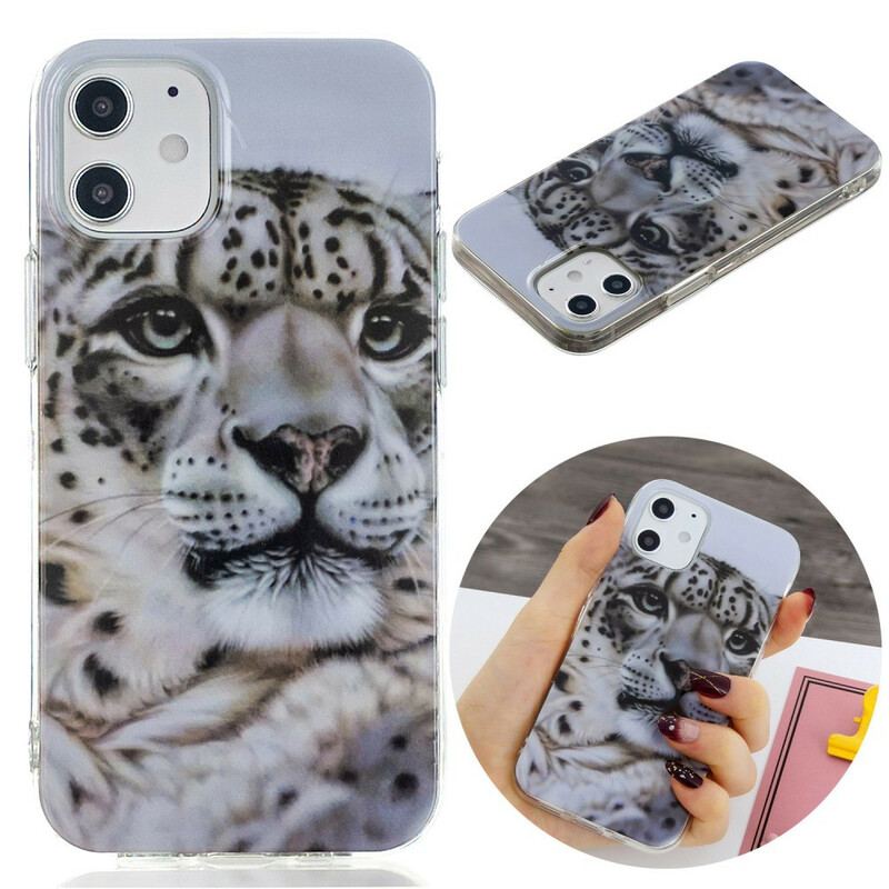 Mobilcover iPhone 12 Mini Kong Tiger