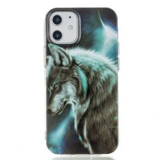 Mobilcover iPhone 12 Mini Kongelig Ulv