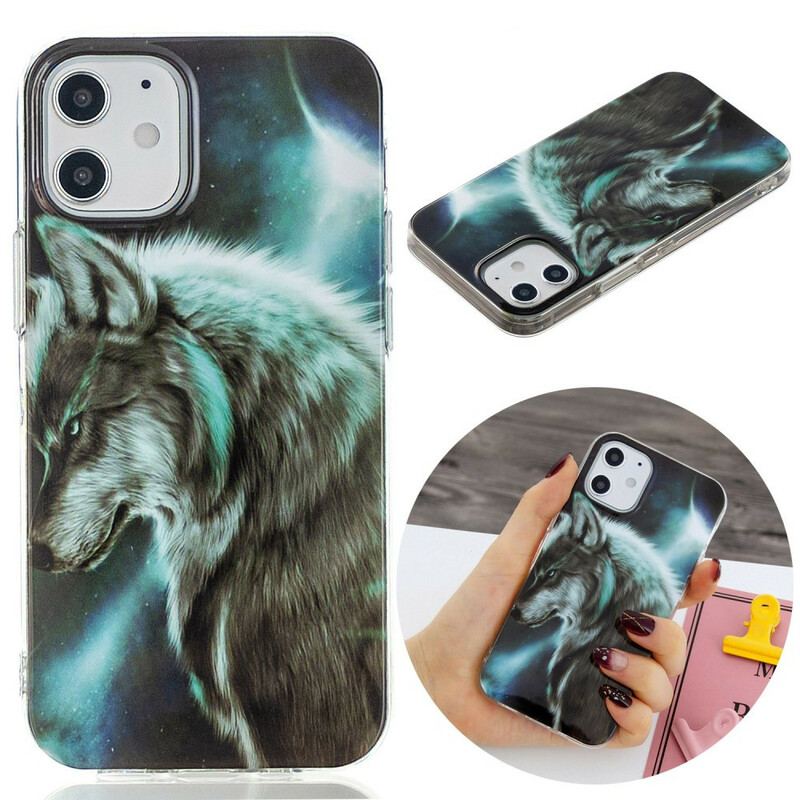 Mobilcover iPhone 12 Mini Kongelig Ulv