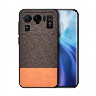 Cover Xiaomi Mi 11 Ultra Bi-tekstur Imiteret Læder