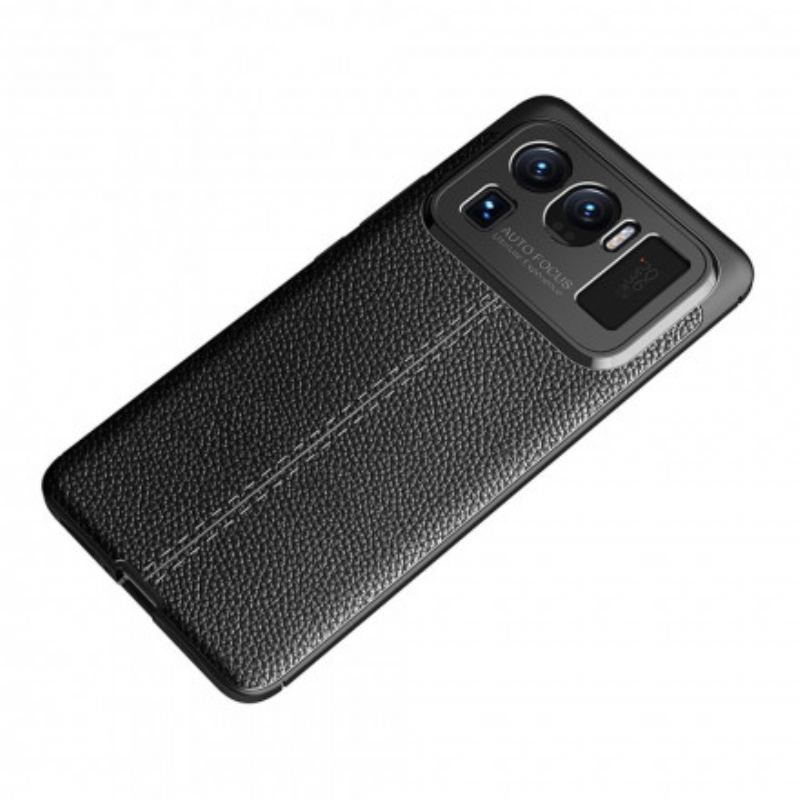 Cover Xiaomi Mi 11 Ultra Dobbelt Linje Litchi Læder Effekt