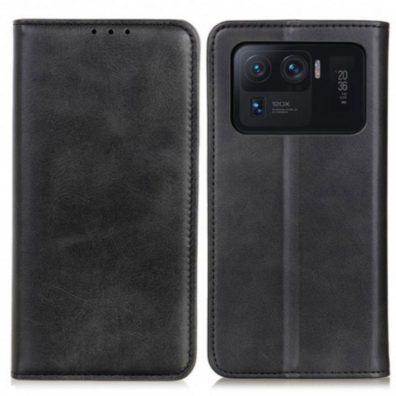 Cover Xiaomi Mi 11 Ultra Flip Cover Mat Split Læder