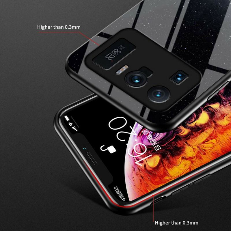 Cover Xiaomi Mi 11 Ultra Premium Farver Hærdet Glas