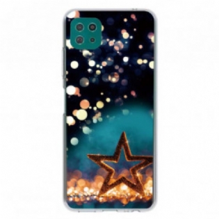 Cover Samsung Galaxy A22 5G Fleksibel Stjerne