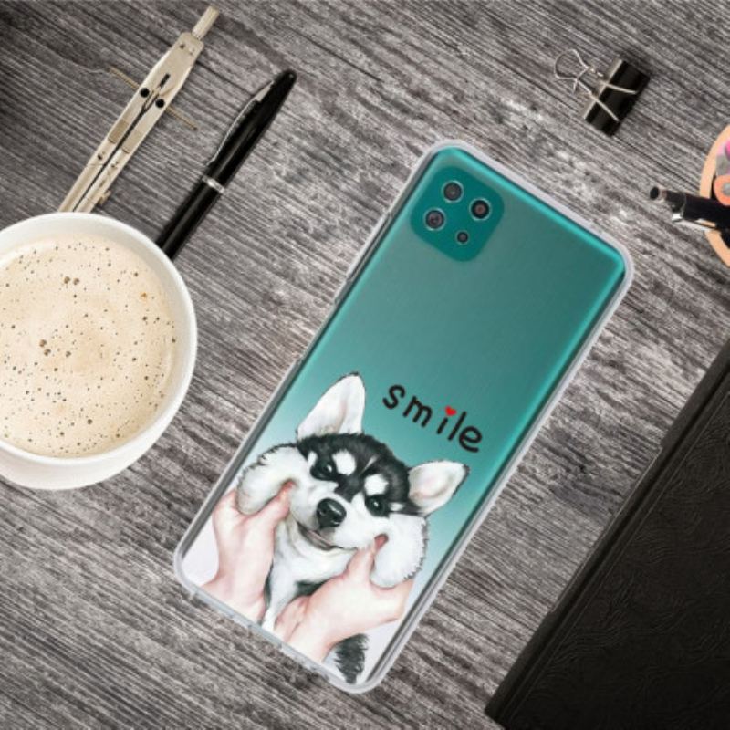 Cover Samsung Galaxy A22 5G Smile Hund