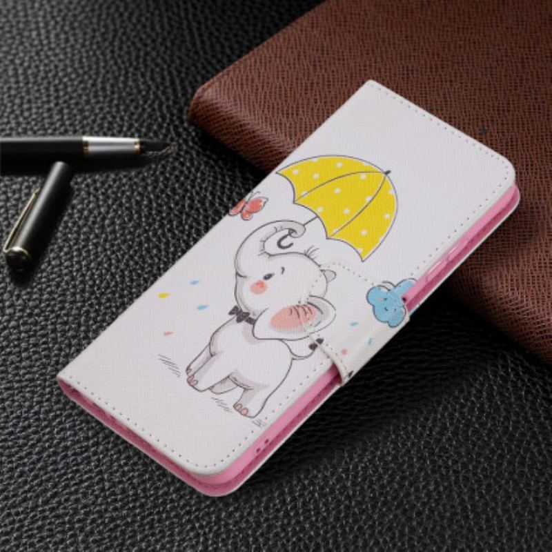 Flip Cover Samsung Galaxy A22 5G Baby Elefant