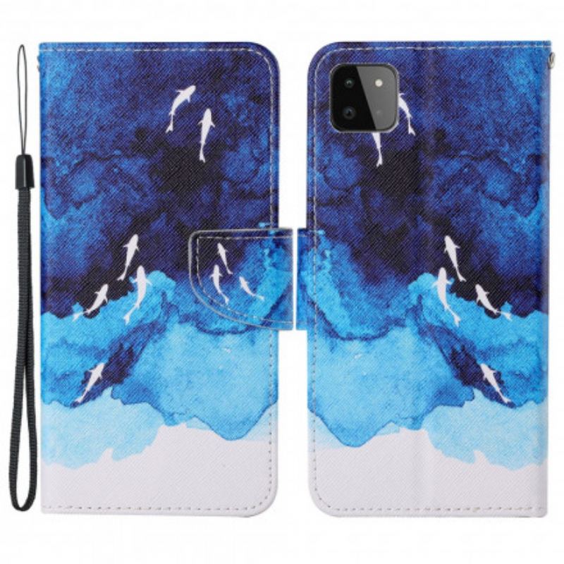 Flip Cover Samsung Galaxy A22 5G Hav Med Rem