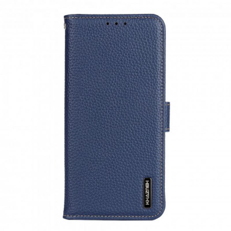 Flip Cover Samsung Galaxy A22 5G Khazneh Litchi Læder