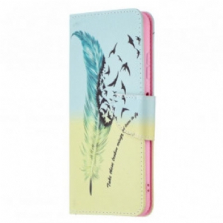 Flip Cover Samsung Galaxy A22 5G Lære At Flyve