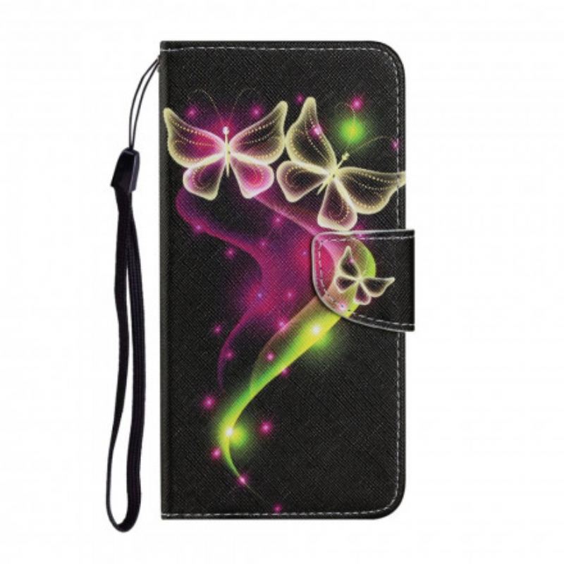 Flip Cover Samsung Galaxy A22 5G Magiske Sommerfugle
