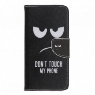 Flip Cover Samsung Galaxy A22 5G Rør Ikke Ved Min Telefon