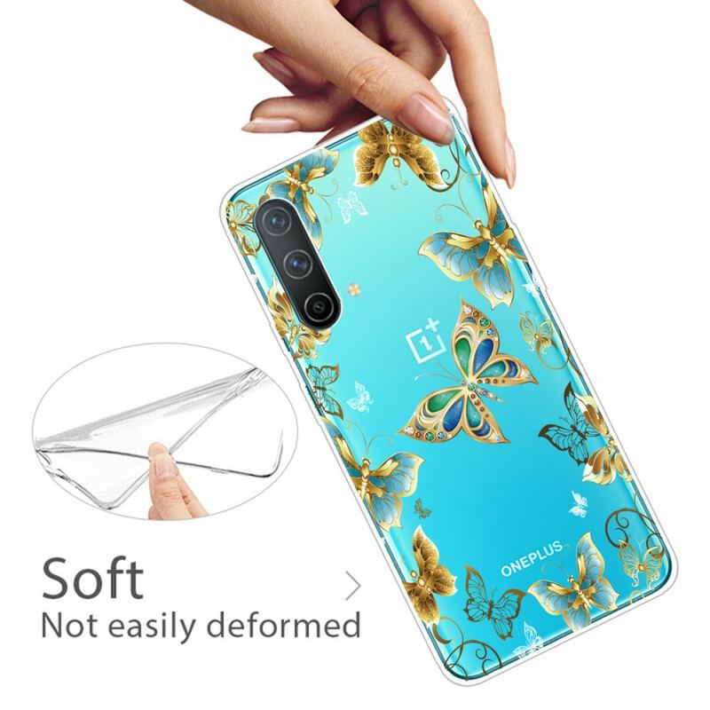 Cover OnePlus Nord CE 5G Design Sommerfugle
