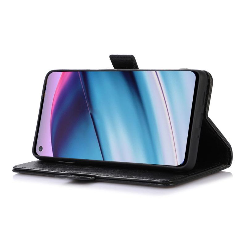 Læder Cover OnePlus Nord CE 5G Subtile Syninger