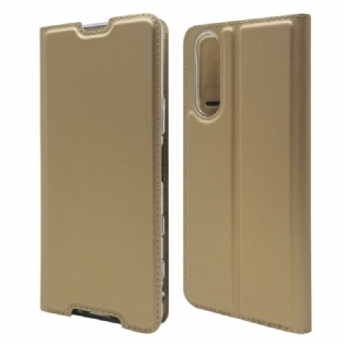 Cover Sony Xperia 5 II Flip Cover Magnetisk Lås