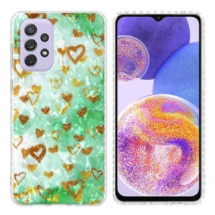 Cover Samsung Galaxy A23 5G Stilfulde Hjerter