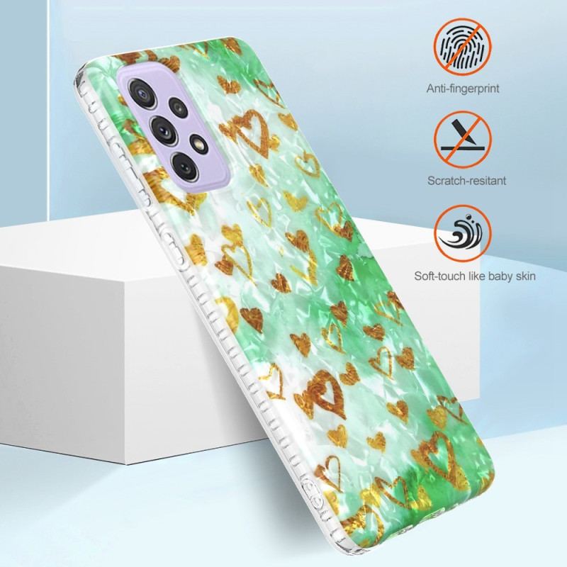 Cover Samsung Galaxy A23 5G Stilfulde Hjerter