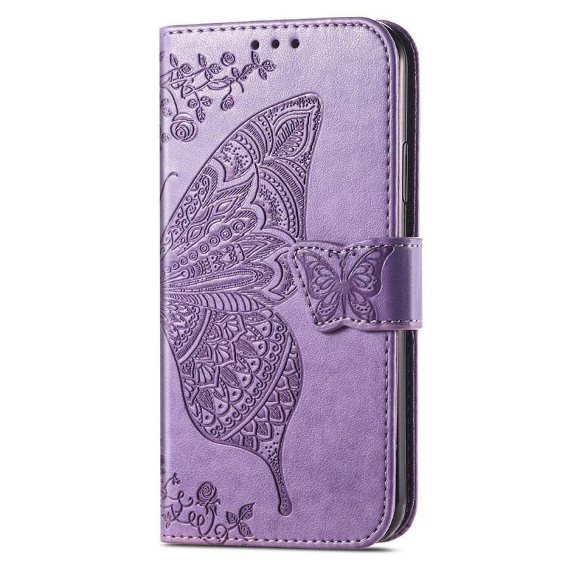 Flip Cover Samsung Galaxy A23 5G Barok Sommerfugl