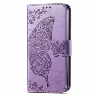 Flip Cover Samsung Galaxy A23 5G Barok Sommerfugl