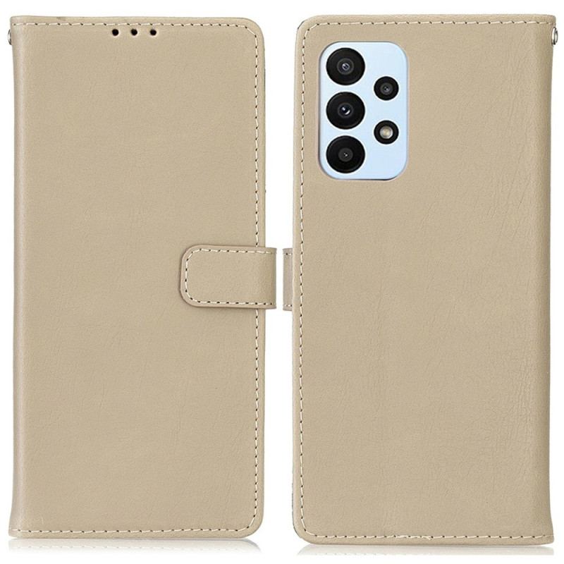 Flip Cover Samsung Galaxy A23 5G Klassisk Stil