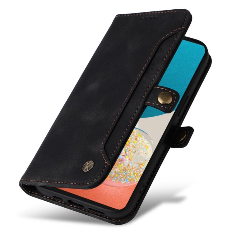 Læder Cover Samsung Galaxy A23 5G Forreste Kortholder