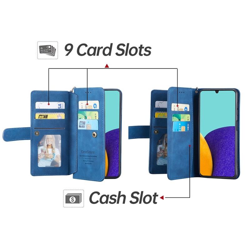Læder Cover Samsung Galaxy A23 5G Imiteret Læder 9 Casedance Kortholder