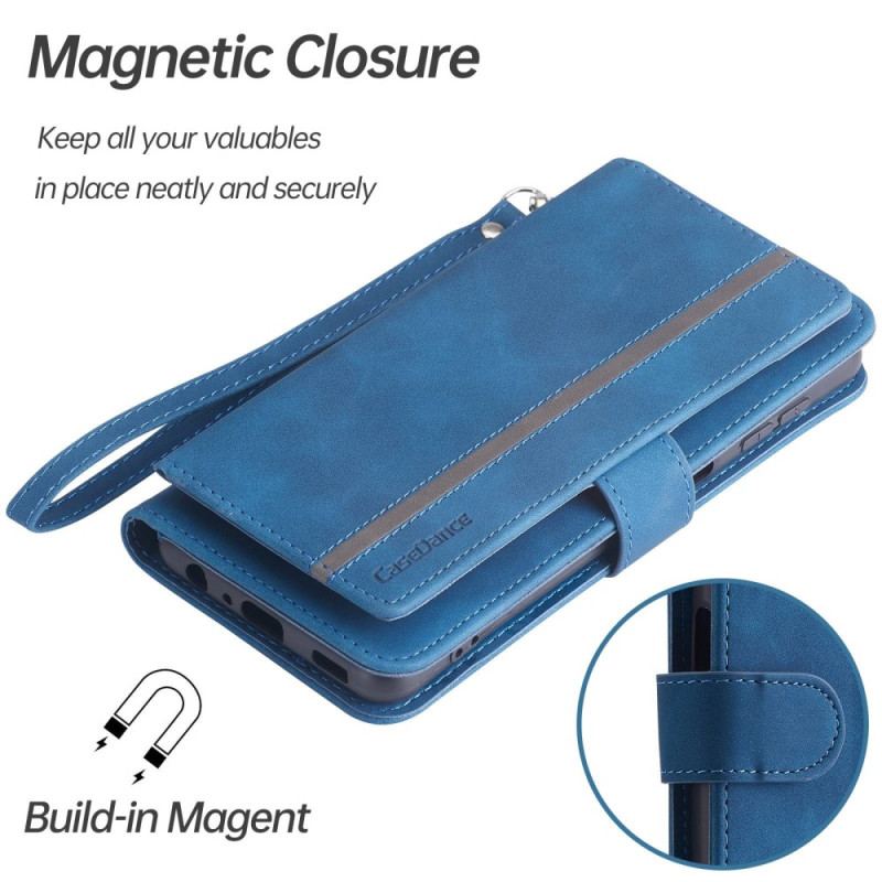 Læder Cover Samsung Galaxy A23 5G Imiteret Læder 9 Casedance Kortholder