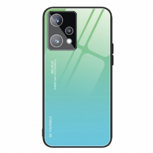 Mobilcover Realme 9 Pro Plus Hærdet Glas Vær Dig Selv