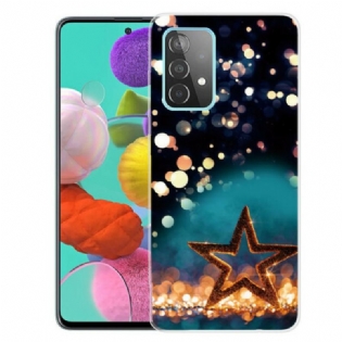 Cover Samsung Galaxy A72 4G / A72 5G Fleksibel Stjerne