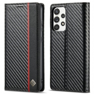 Cover Samsung Galaxy A72 4G / A72 5G Flip Cover Kulfiber Lc.imeeke